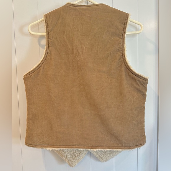 Vintage Levi’s Corduroy and Sherpa Vest Medium - Picture 5 of 11